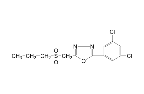 2-(3,5-dichlorophenyl)-5-[(propylsulfonyl)methyl]-1,3,4-oxadiazole
