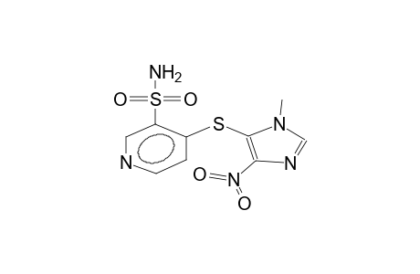 4-(1-methyl-4-nitro-5-imidazolylthio)pyridine-3-sulfonamide