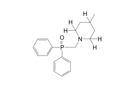 Diphenyl-(4-methyl-piperidinomethyl)-phosphine oxide