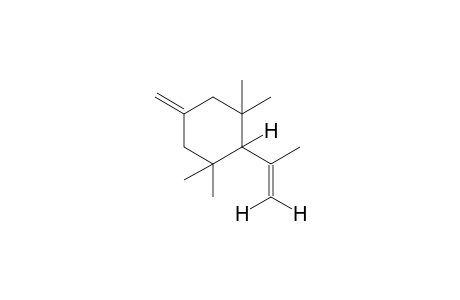 2-isopropenyl-5-methylene-1,1,3,3-tetramethylcyclohexane
