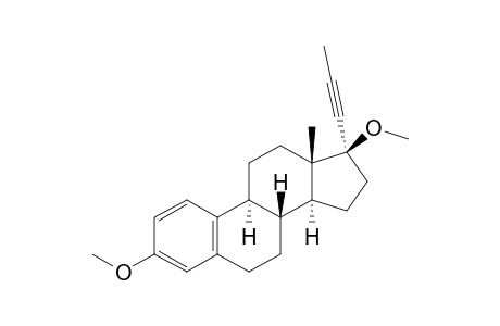 3,17-Dimethoxy-21a-homo-19-nor-17a-pregna-1,3,5(10)-trien-20-yne