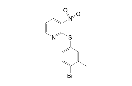 2-[(4-bromo-m-tolyl)thio]-3-nitropyridine