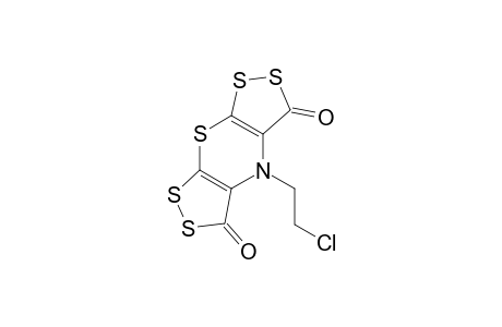 4-(2-Chloroethyl)bis[1,2]dithiolo[3,4-b:4',3'-e][1,4]thiazine-3,5-dione