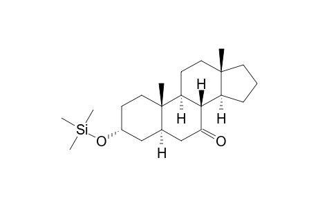 5.ALPHA.-ANDROSTAN-3.ALPHA.-OL-7-ONE-TRIMETHYLSILYL ETHER