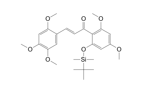 2'-(Tert.-butyldimethylsilyl)oxy-2,4,4',5,6'-pentamethoxychalcone