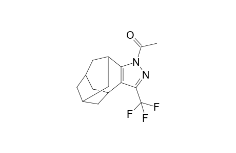 3-Acetyl-5-trifluoromethyl-3,4-diazatetracyclo[7.3.1.1(7,11).0(2,6)]tetradeca-2(6),4-diene