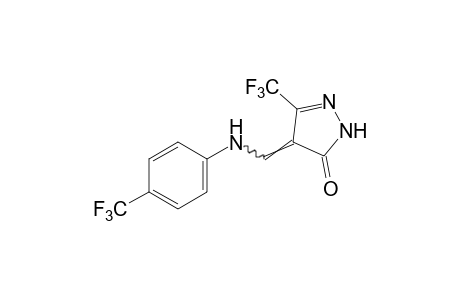 3-(TRIFLUOROMETHYL)-4-[(alpha,alpha,alpha-TRIFLUORO-p-TOLUIDINO)METHYLENE]-2-PYRAZOLIN-5-ONE