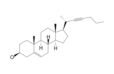 27-nor-Cholest-5-en-22-yn-3-beta-ol