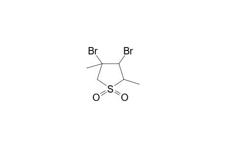 3,4-Dibromo-2,4-dimethyltetrahydrothiophene, 1,1-dioxide