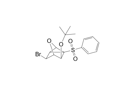 exo-2-tert-Butoxy-exo-3-phenylsulfonyl-exo-6-bromo-7-oxabtrcyclo[2.2.1.0(3,5)]heptane