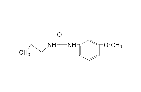 1-(m-methoxyphenyl)-3-propylurea