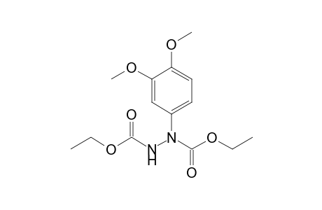 Ethyl N-(3,4-dimethoxyphenyl)-N-(ethoxycarbonylamino)carbamate