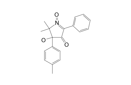 4-Hydroxy-5,5-dimethyl-2-phenyl-4-(para-tolyl)-1-pyrrolin-3-one-1-oxide