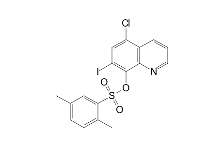 5-chloro-7-iodo-8-quinolinol, 2,5-xylenesulfonate(ester)