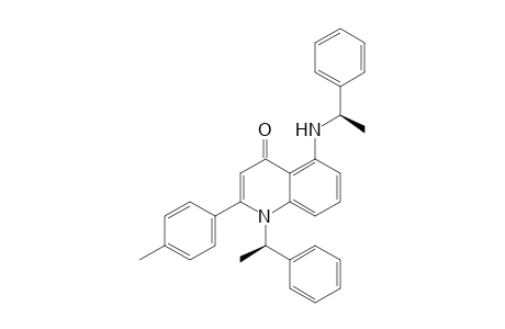 1-[(1R)-1-Phenylethyl]-5-{[(1R)-1-phenylethyl]amino}-2-(4-tolyl)quinolin-4(1H)-one