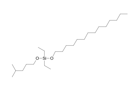 Silane, diethylisohexyloxytetradecyloxy-