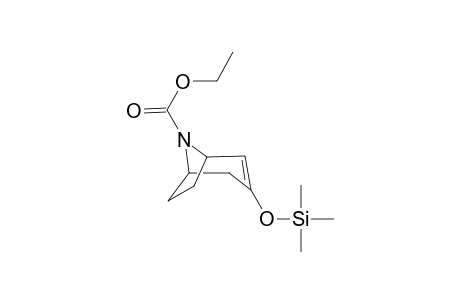 Ethyl 3-(Trimethylsilyloxy)-8-azabicyclo[4.2.1]oct-2-ene-8-carboxylate