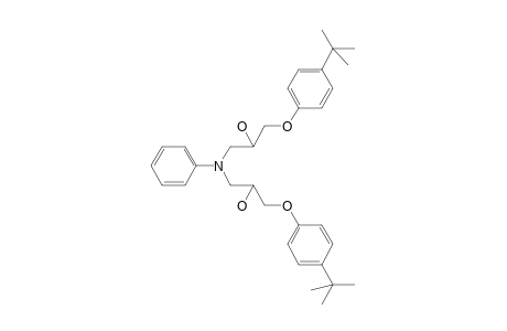 2-Propanol, 1,1'-(phenylimino)bis[3-[4-(1,1-dimethylethyl)phenoxy]-