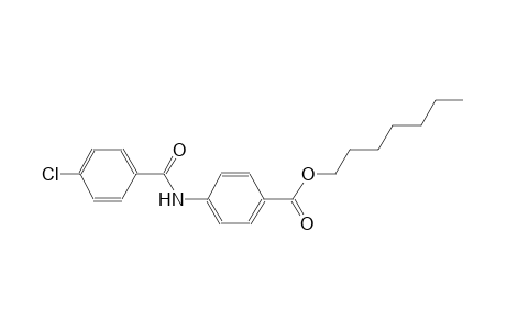 Heptyl 4-[(4-chlorobenzoyl)amino]benzoate