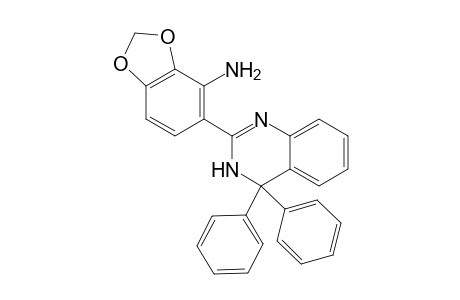 2-(3,4-Methylenedioxy-2-aminophenyl)-4,4-diphenyl-3,4-dihydroquinazoline