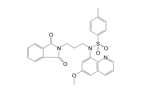 N-[3-(1,3-Dioxo-1,3-dihydro-2H-isoindol-2-yl)propyl]-N-(6-methoxy-8-quinolinyl)-4-methylbenzenesulfonamide