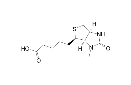 (3aR,4R,6aS)-(-)-Hexahydro-3-methyl-2-oxo-1H-thieno-[3,4-d]imidazole-4-valeric acid