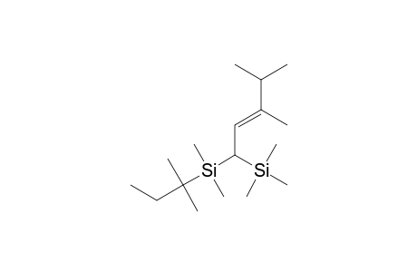 1-[(1,1-Dimethylpropyl)dimethylsilyl]-3,4-dimethyl-1-trimethylsilylpent-2-ene