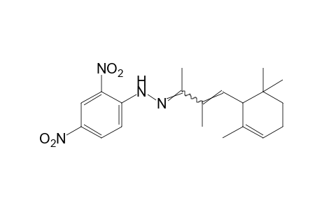 3-methyl-4-(2,6,6-trimethyl-2-cyclohexen-1-yl)-3-buten-2-one, (2,4-dinitrophenyl)hydrazone