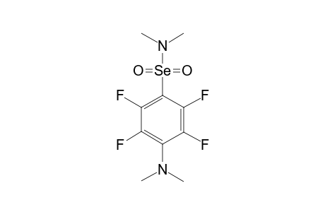 4-(DIMETHYLAMINO)-2,3,5,6-TETRAFLUORBENZOLSELENONSAEURE-DIMETHYLAMID