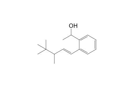 1-[2-[(E)-3,4,4-trimethylpent-1-enyl]phenyl]ethanol