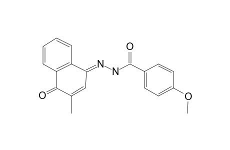 Menadiane mono-p-methoxybenzoylhydrazone