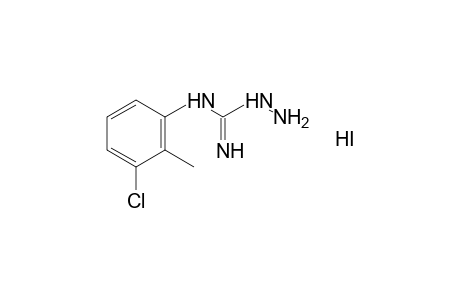 1-amino-3-(3-chloro-o-tolyl)guanidine, monohydroiodide