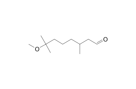 7-Methoxy-3,7-dimethyloctanal