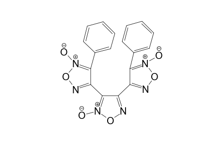 2-Oxidanidyl-4-[2-oxidanidyl-4-(5-oxidanidyl-4-phenyl-1,2,5-oxadiazol-5-ium-3-yl)-1,2,5-oxadiazol-2-ium-3-yl]-3-phenyl-1,2,5-oxadiazol-2-ium