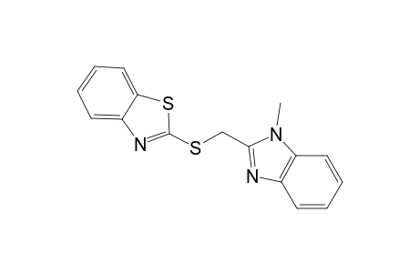 benzothiazole, 2-[[(1-methyl-1H-benzimidazol-2-yl)methyl]thio]-