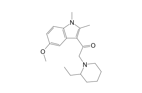 2-(2-ethyl-1-piperidinyl)-1-(5-methoxy-1,2-dimethyl-1H-indol-3-yl)ethanone