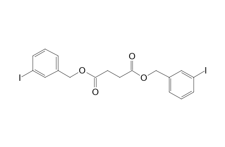 Succinic acid, di(3-iodobenzyl) ester