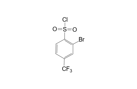 2-Bromo-4-(trifluoromethyl)benzenesulfonyl chloride