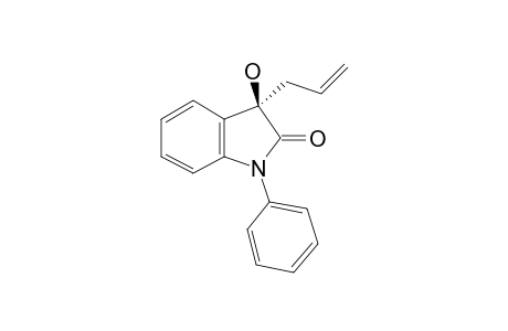 (R)-3-Allyl-3-hydroxy-1-phenylindolin-2-one