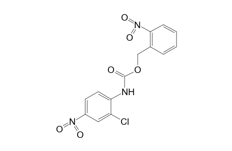 2-chloro-4-nitrocarbanilic acid, o-nitrobenzyl ester