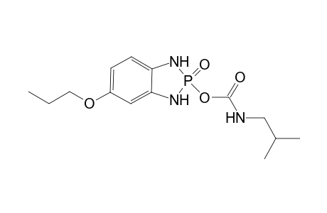 2-(Isobutylcarbamato)-2,3-dihydro-5-propoxy-1H-(1,3,2)-benzodiazaphosphole - 2-Oxide