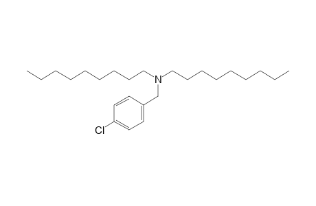 4-Chlorobenzylamine, N,N-dinonyl-