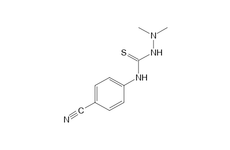 4-(p-cyanophenyl)-1,1-dimethyl-3-thiosemicarbazide