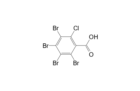 Benzoic acid, 2,3,4,5-tetrabromo-6-chloro-