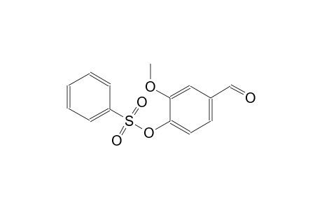 4-Formyl-2-methoxyphenyl benzenesulfonate