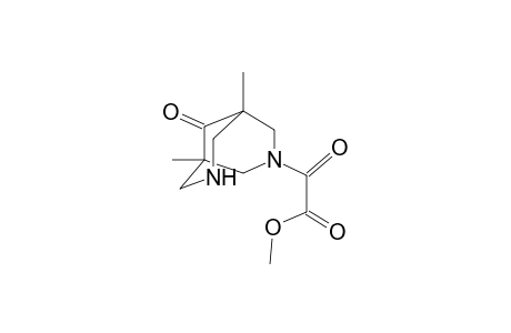 (1,5-Dimethyl-9-oxo-3,7-diazabicyclo[3.3.1]non-3-yl)oxoacetic acid methyl ester