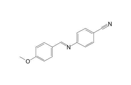 p-[(p-methoxybenzylidene)amino]benzonitrile