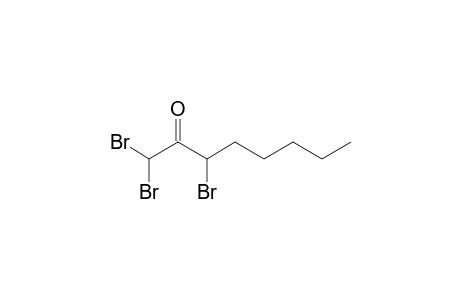 1,1,3-Tribromooctan-2-one