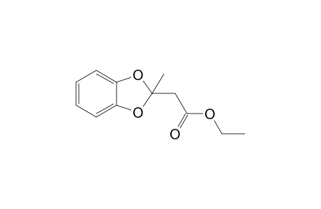 Ethyl 2-methyl-1,3-benzodioxole-2-ethanoate