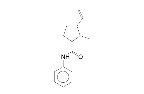 2-Methyl-N-phenyl-3-vinylcyclopentanecarboxamide